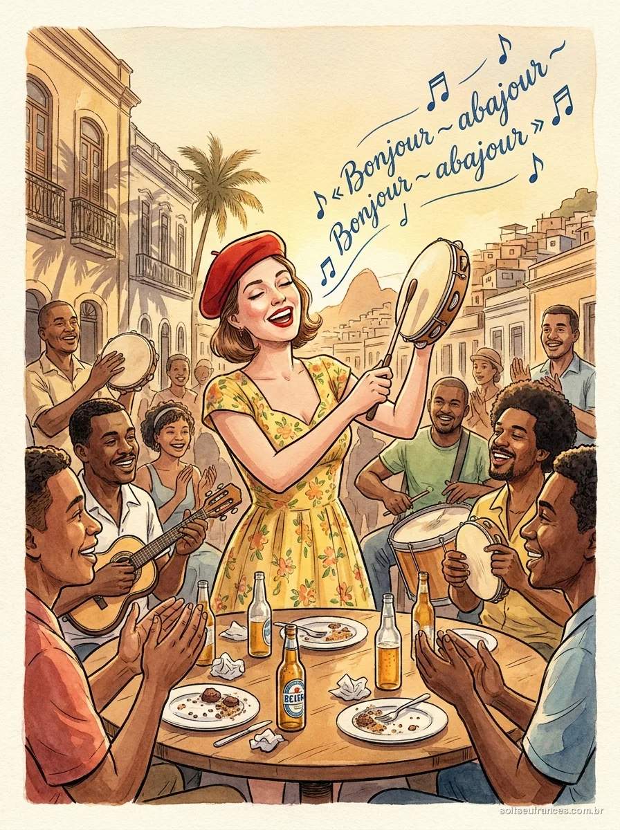 Roda de samba · première version