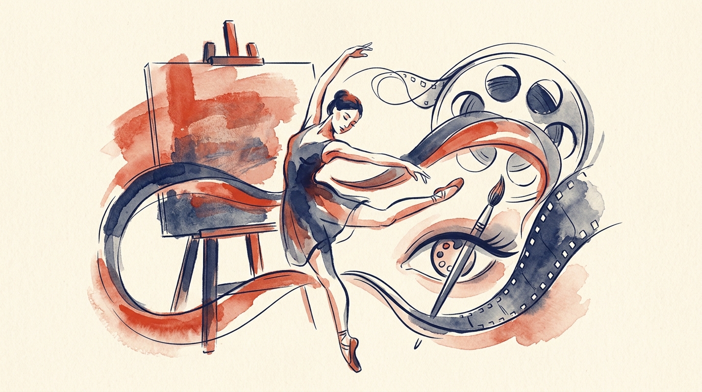 Le vocabulaire des arts : peinture, danse et cinéma en français