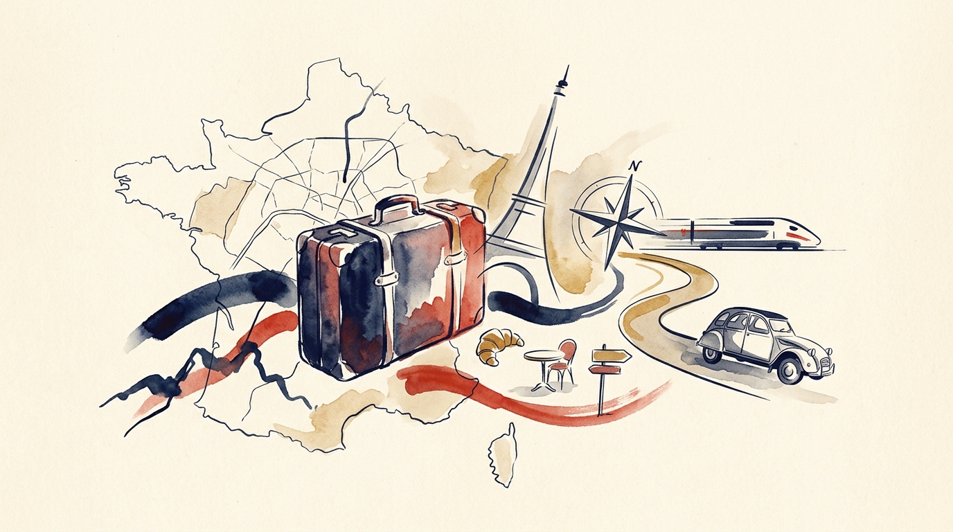 Le vocabulaire du voyage : 60 mots pour partir tranquille en France
