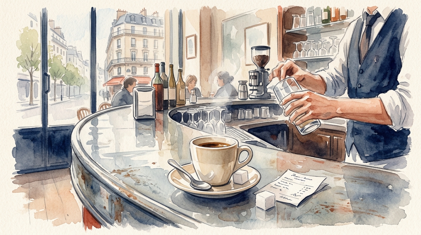 Le rituel du café au comptoir : tout ce qu'il faut savoir pour ne pas passer pour un touriste
