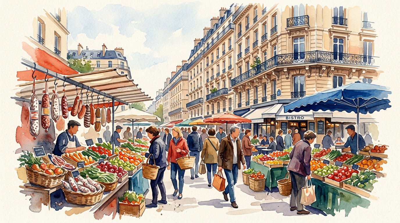 Le marché d'Aligre : un dimanche matin parisien comme on les aime