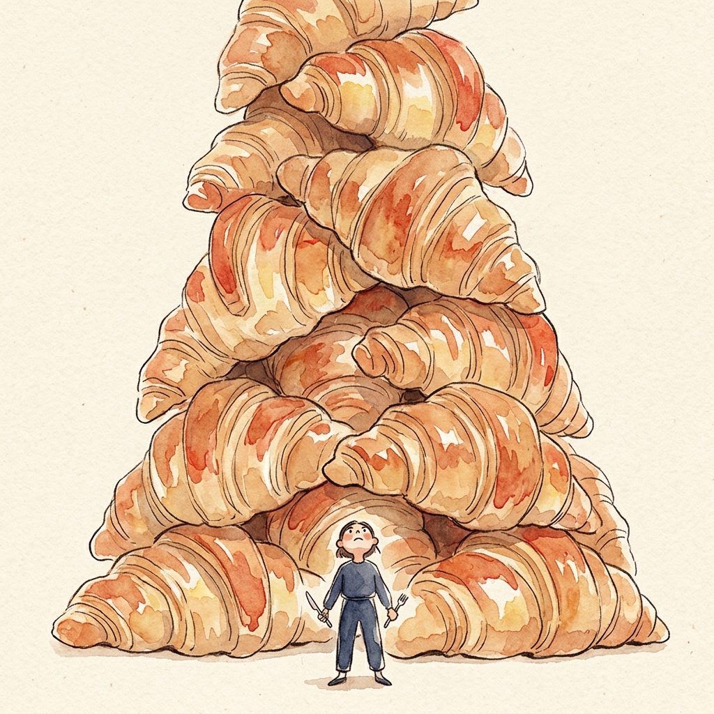 Aquarelle — l'hyperbole