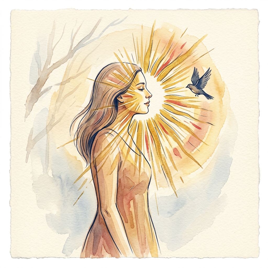 Aquarelle — la métaphore