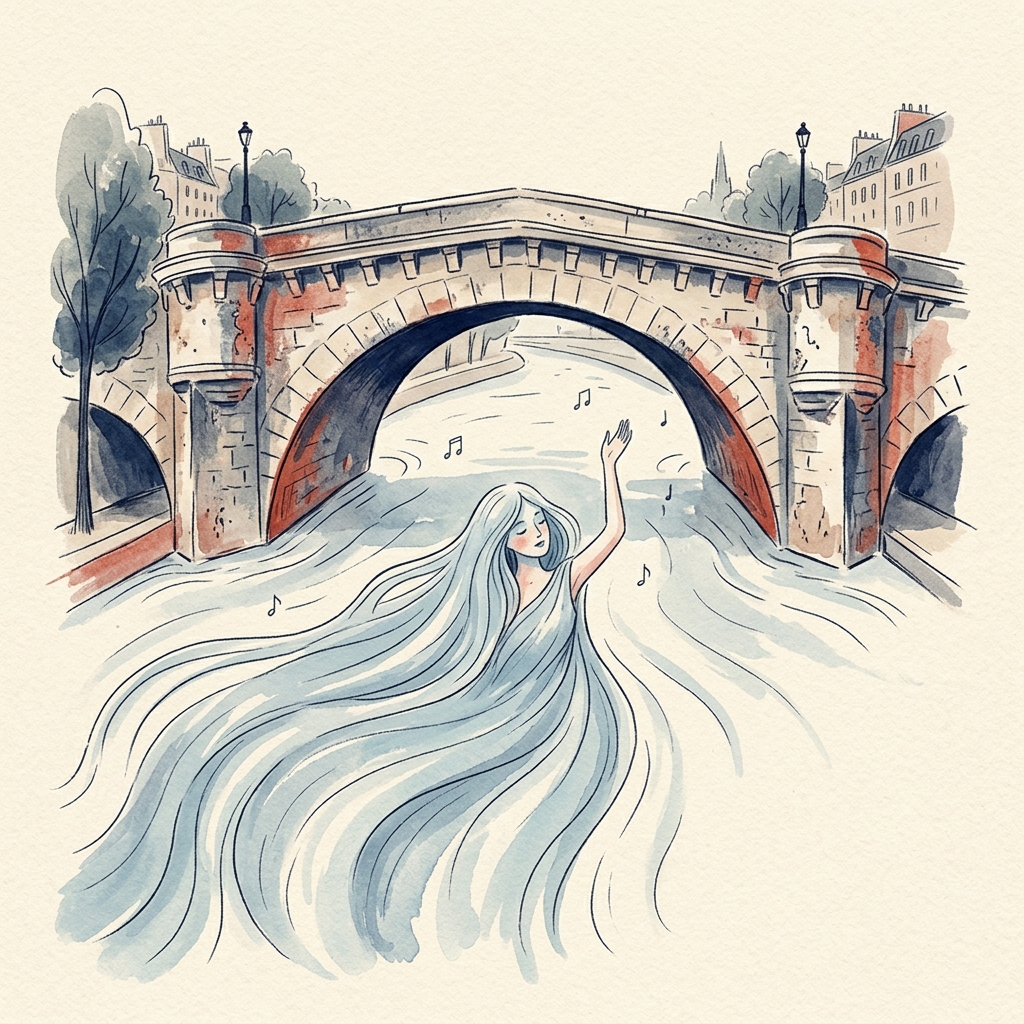 Aquarelle — la personnification