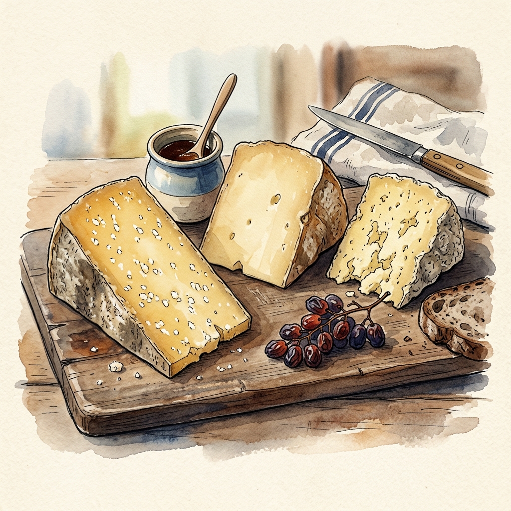 Aquarelle — pâtes dures