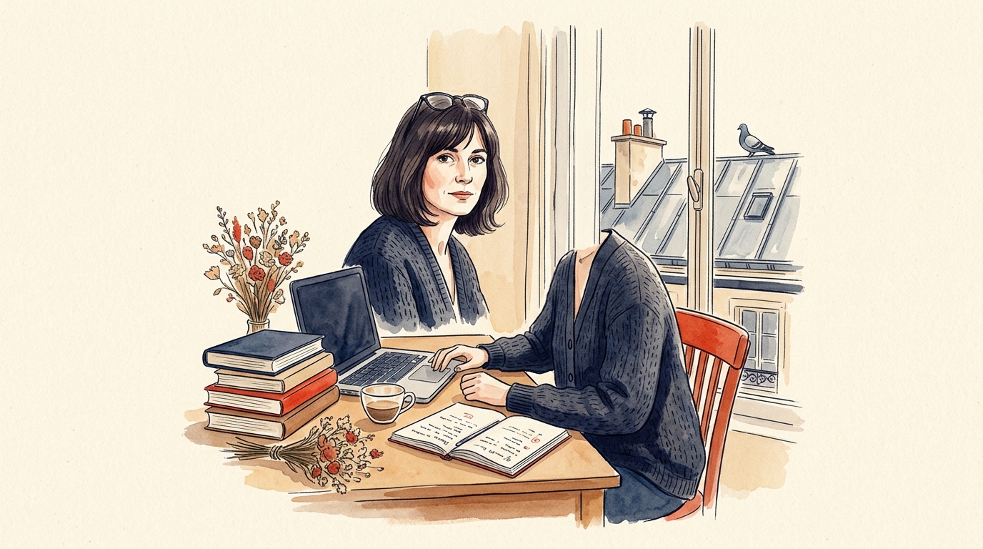 Élodie Llorca — portrait d'une voix singulière de la rentrée littéraire française