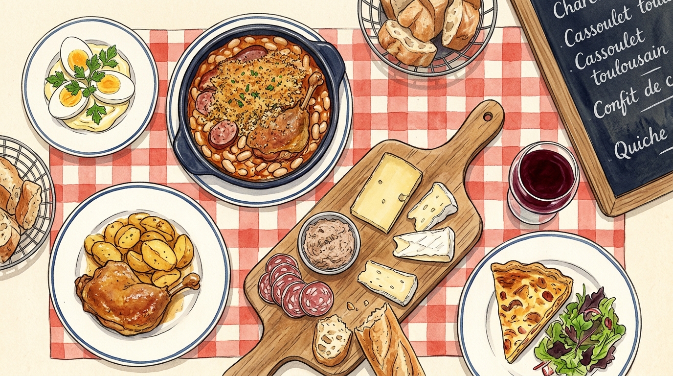 La carte de Lulu — les plats les plus commandés du bistrot