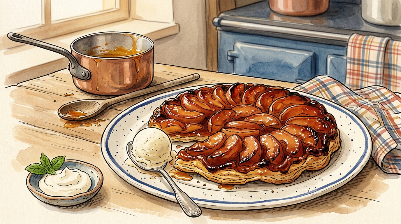 Les desserts de Lulu — la tarte tatin de Mémé (et 3 grands classiques)
