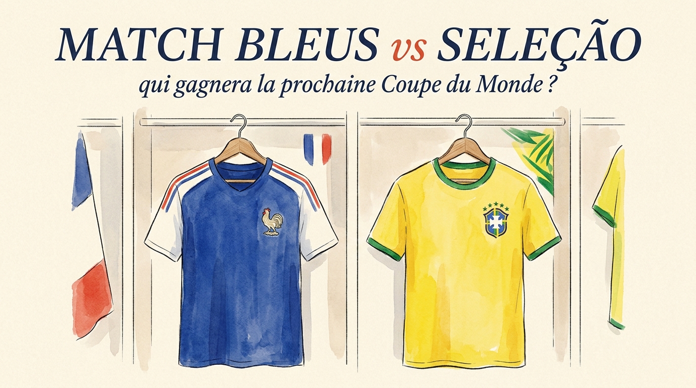 Match Bleus vs Seleção — qui gagnera la prochaine Coupe du Monde ?