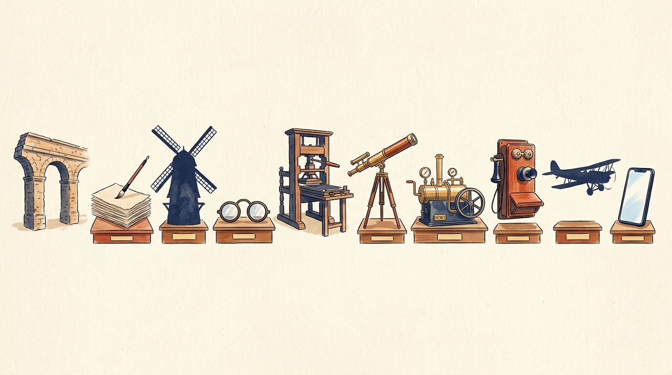 Les nombres ordinaux — un voyage à travers les grandes inventions, du 1ᵉʳ au 21ᵉ siècle