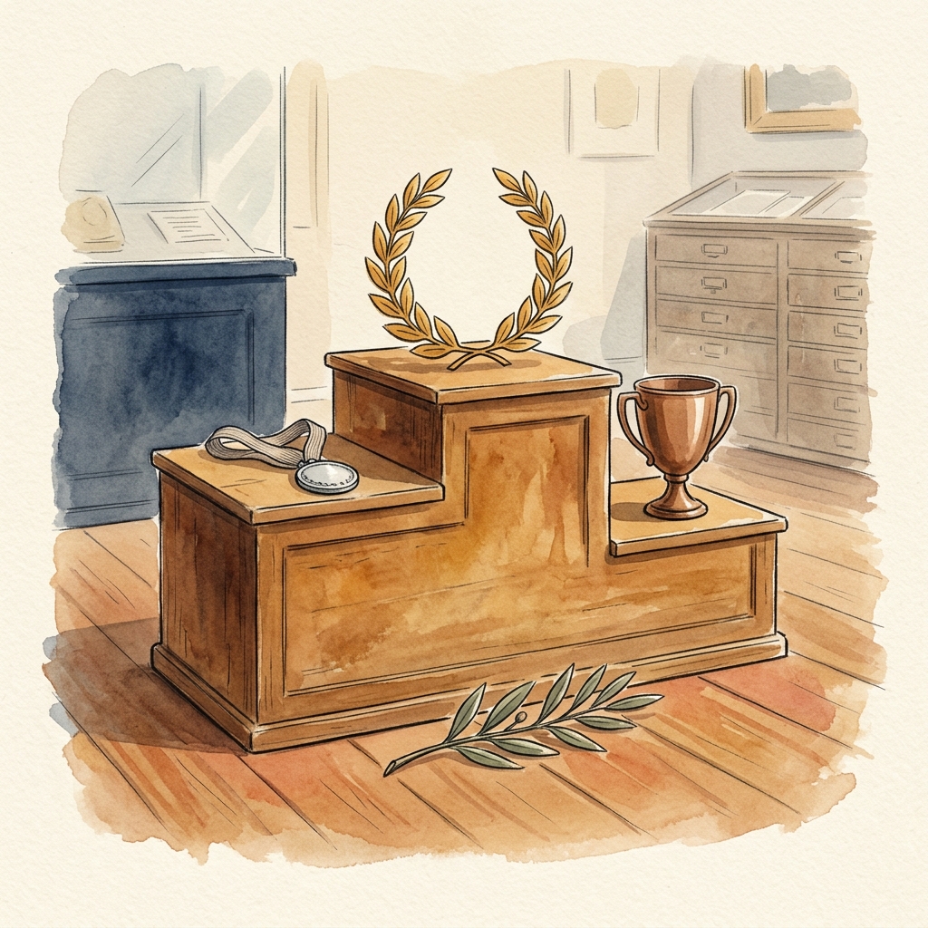 Aquarelle — le podium des inventions