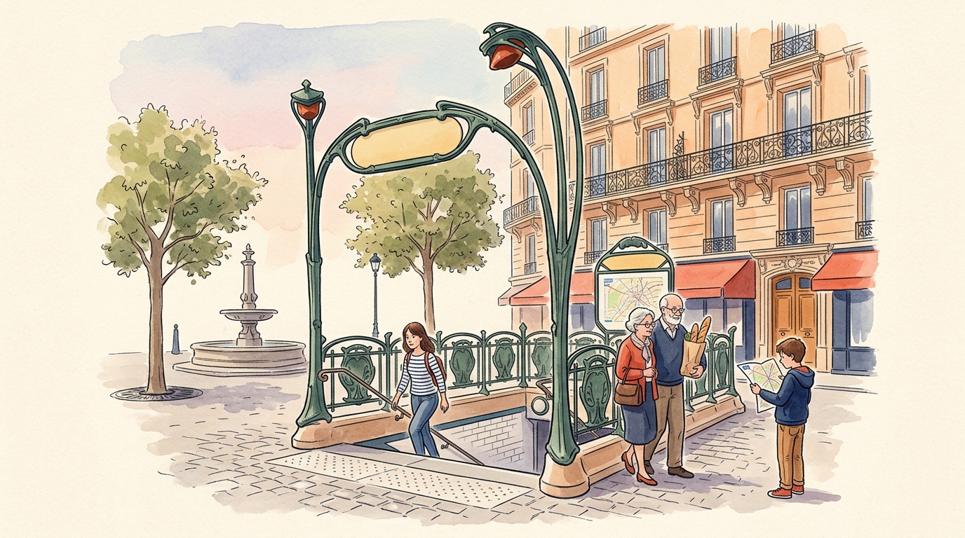 Se déplacer à Paris — métro, RER, titres de transport : le guide complet